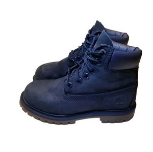 Timberland Premium Toddler Shoes/Boots Black on Black Waterproof 5030 Size 11